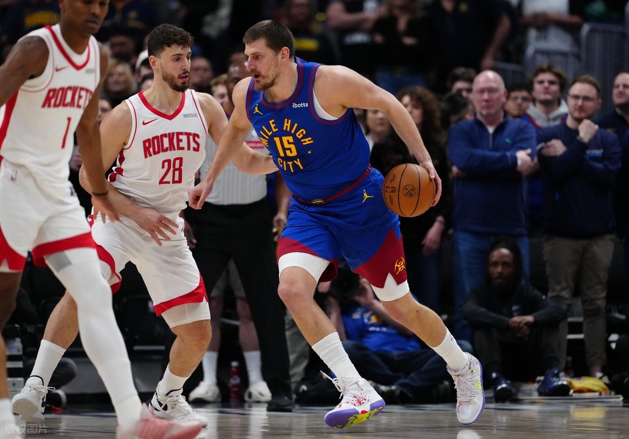 V站体育赛事-惨败36分！火箭脸都不要了！约基奇16+12+13+5，杜兰特被疯狂包夹